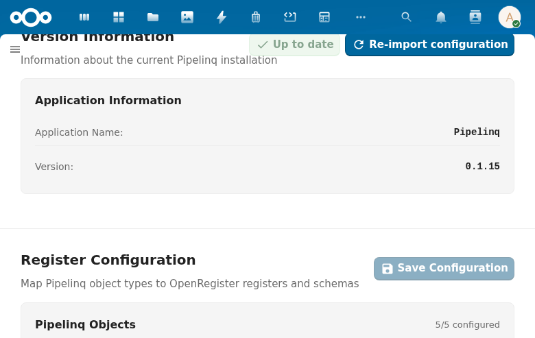 CnVersionInfoCard showing app name and version